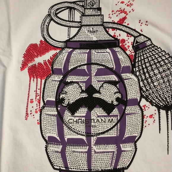 BRAND NEW Christian M Paris T shirt size M - Picture 1 of 4